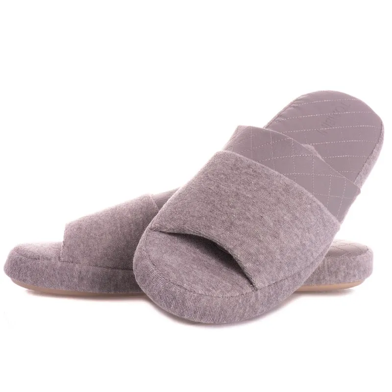 Chinelo Masculino Em Atoalhado Guilherme Aberto Cinza/44