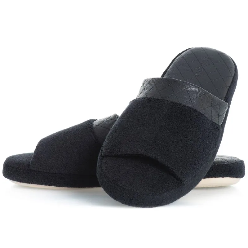 Chinelo Masculino Em Atoalhado Guilherme Aberto Preto/38