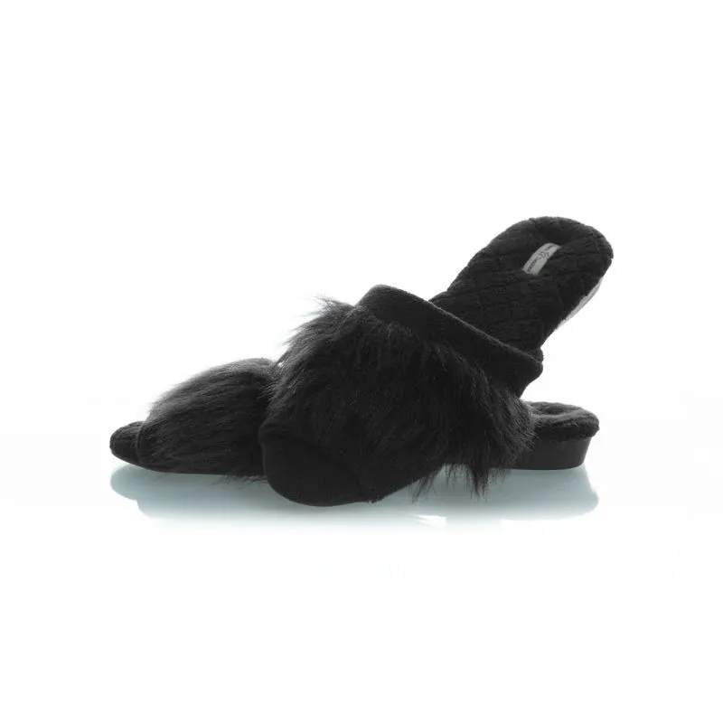 Chinelo Em Atoalhado Com Pelo Karina Preto/34