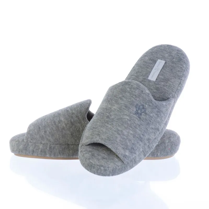 Chinelo Em Atoalhado Bruna Aberto Cinza/40