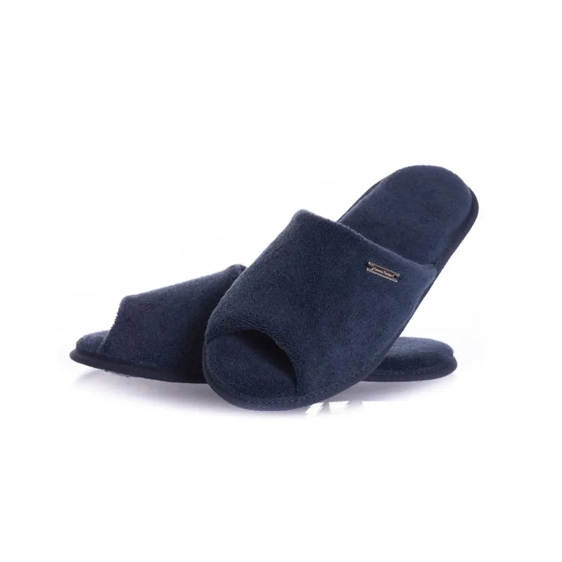 Chinelo Feminino Em Atoalhado Classic Azul Marinho/36
