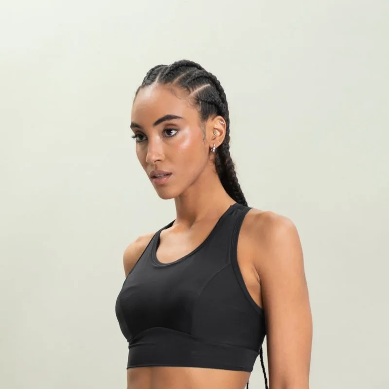 Top Feminino High Speed Com Bolso Vivame Preto/P