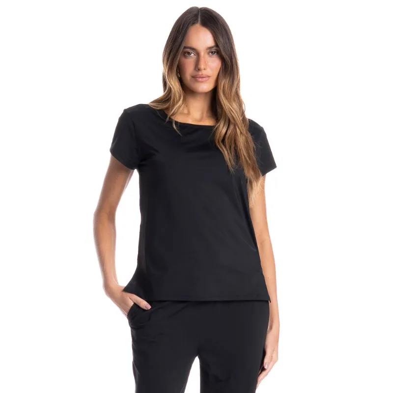 Blusa Feminina Madrid Preto/GG