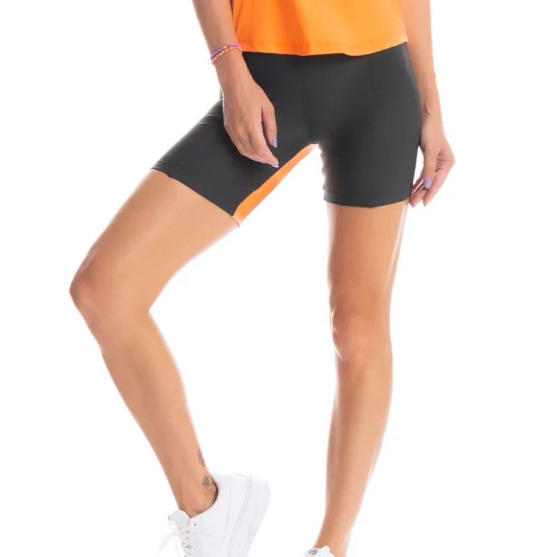 Bermuda Feminina Invisible Shape Neon Vivame Cinza/G