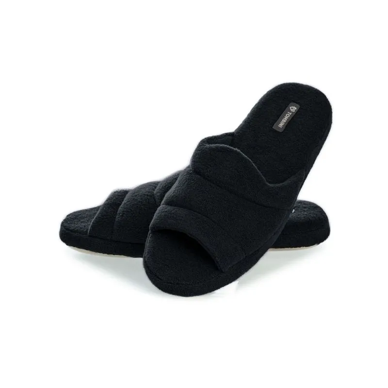 Chinelo Masculino Em Atoalhado Bento Aberto Preto/40