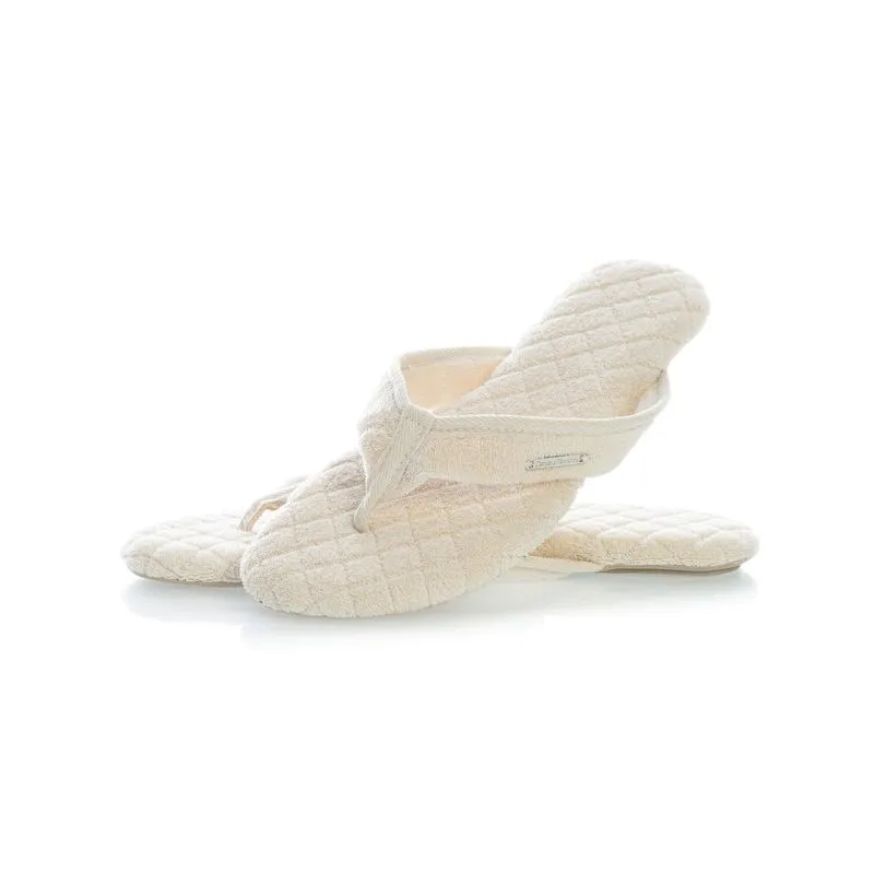 Chinelo Em Atoalhado Dedo Sofia Branco/36