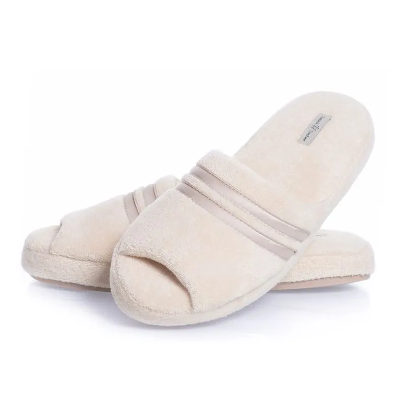 Chinelo Em Atoalhado Aberto Liss Branco/36