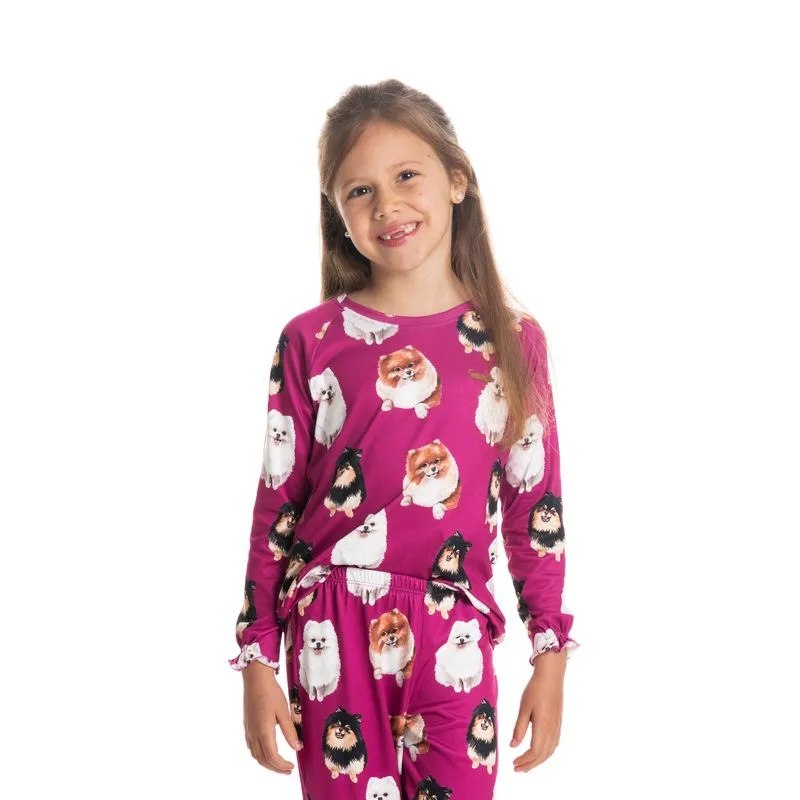 Pijama Lyla Longo Infantil Feminino Rosa-2/10