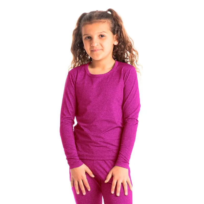 Blusa Infantil Unissex Thermo Rosa-2/12