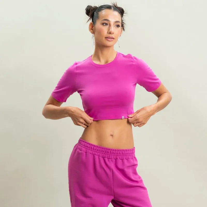 Blusa Kelsey Cropped Vivame Rosa-2/G