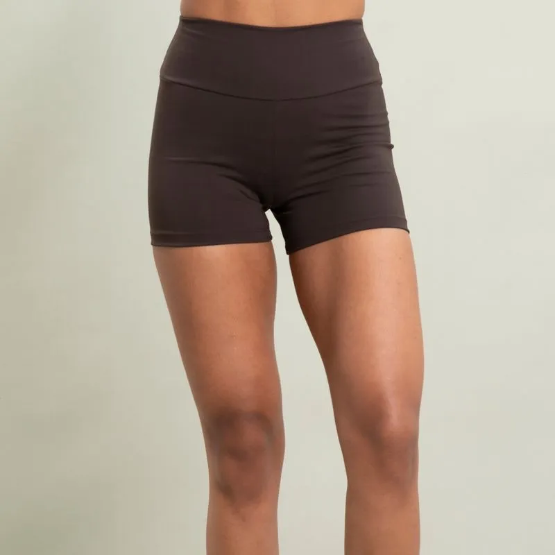 Shorts Feminino V-shape Curto Urban Vivame Marrom/M