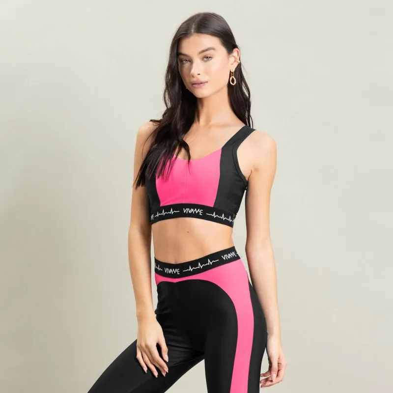 Top Feminino Com Elástico Empire Vivame Preto/M