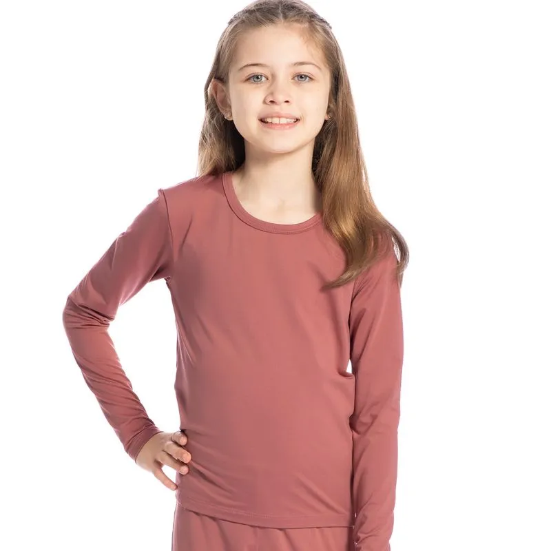 Blusa Infantil Unissex Thermo Rosa/06