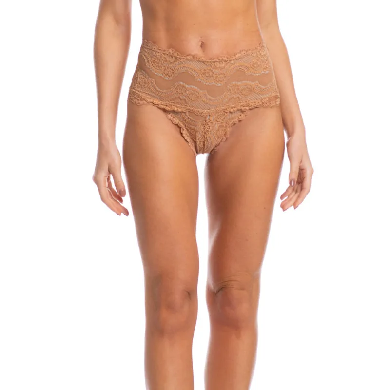 Calcinha Compress Slim Power Em Renda Naomi Bege/P
