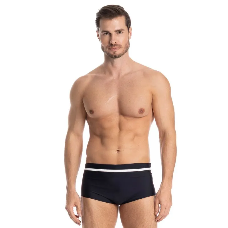 Sunga Masculina Bicolor Madri Preto/M
