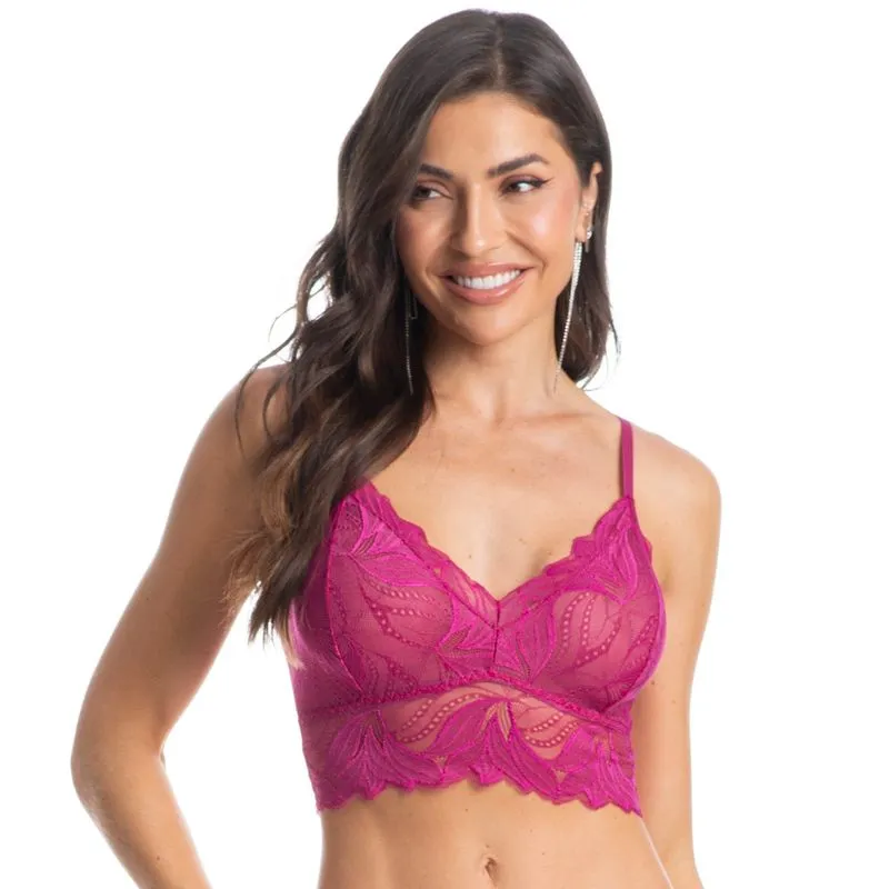 Top Em Renda Manu Mari Rosa/46