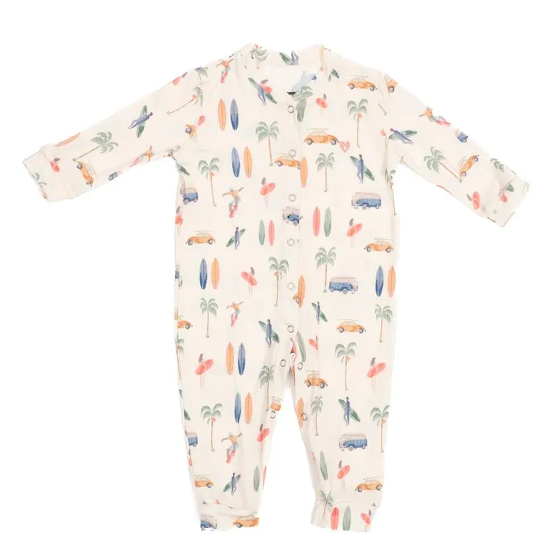 Macacão Baby Surf Azul-2/M