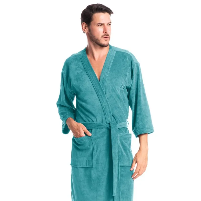 Robe Masculino Curto Adriano Colors Azul-2/G