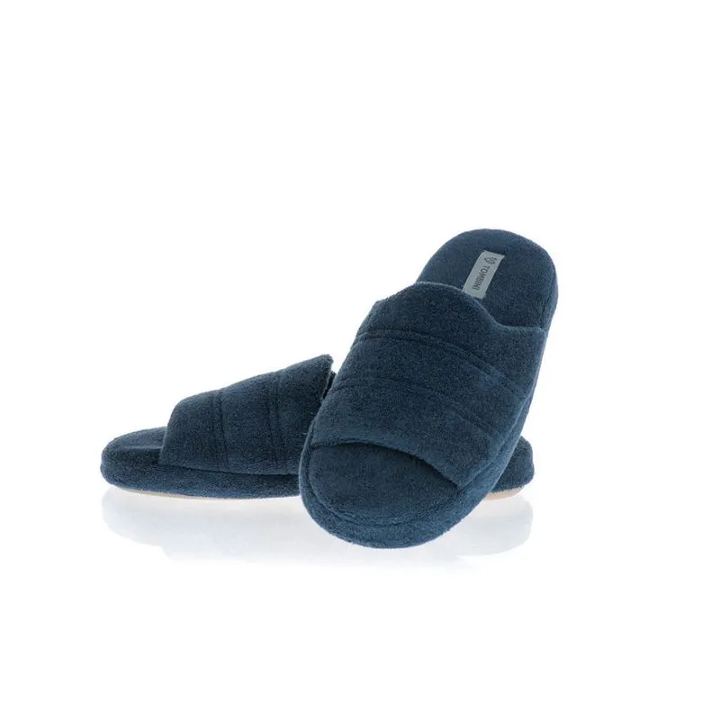Chinelo Masculino Em Atoalhado Alberto Colors Tombini Azul Marinho/42