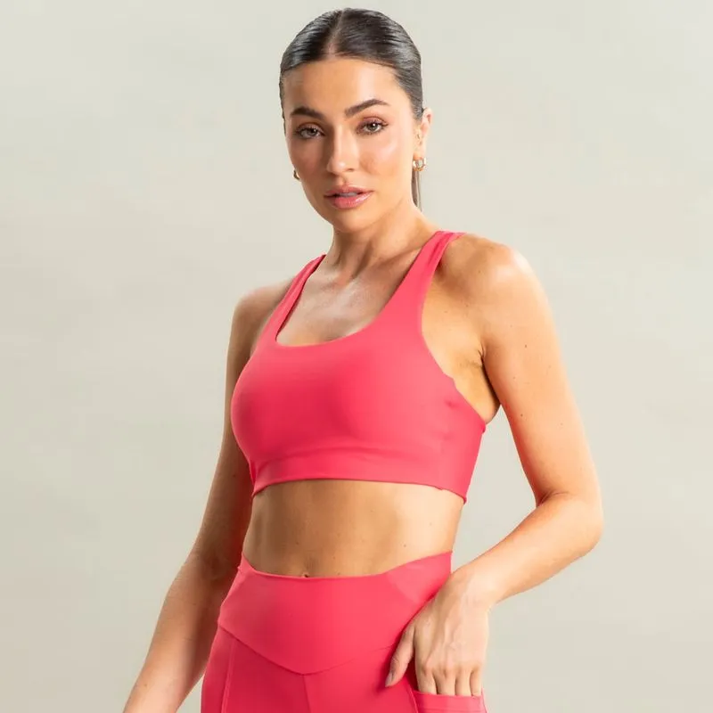 Top Nadador Run Vivame Vermelho/G