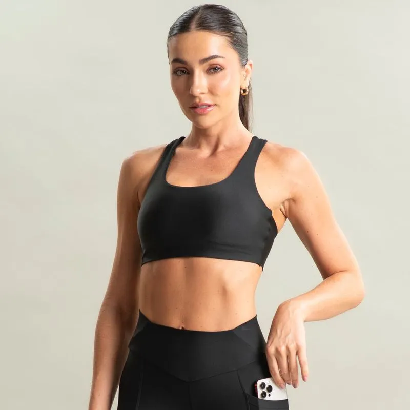 Top Nadador Run Vivame Preto/G