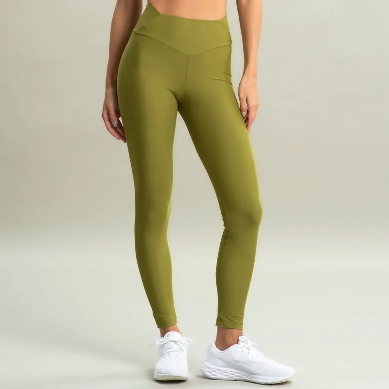 Calça Legging Curve Shape New Outside Vivame Verde/M