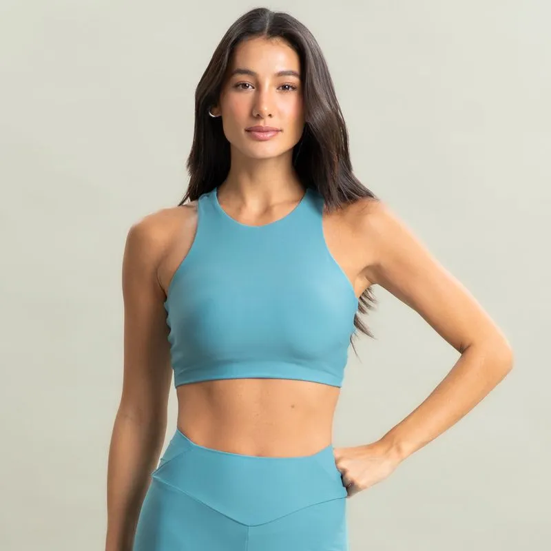 Top Nadador Outside Vivame Azul/G