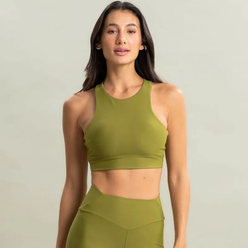 Top Nadador Outside Vivame Verde/M
