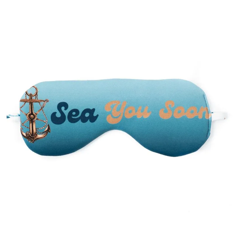 Máscara Para Dormir Nautical Azul Marinho/TU