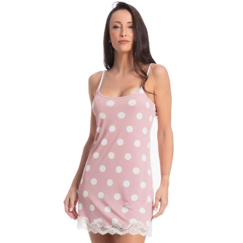 Camisola Com Renda Lígia Rosa-3/G