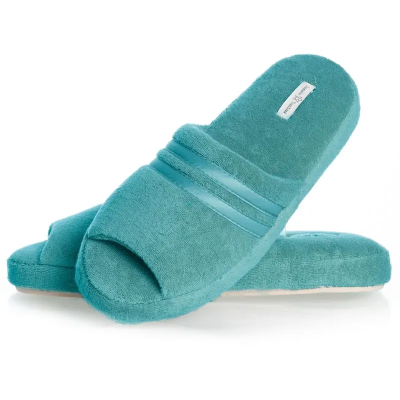 Chinelo Em Atoalhado Aberto Liss Colors Azul-2/40
