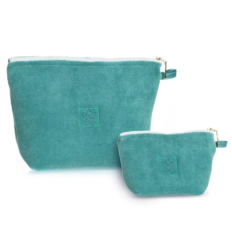 Conjunto Necessaire Em Atoalhado Rafa Azul-2/TU