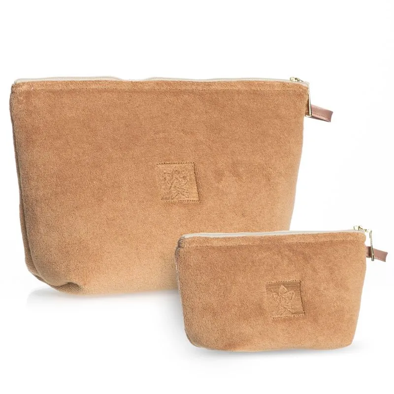 Conjunto Necessaire Em Atoalhado Rafa Bege/TU