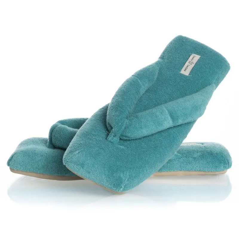 Chinelo Em Atoalhado Dedo Lui Colors Azul-2/38