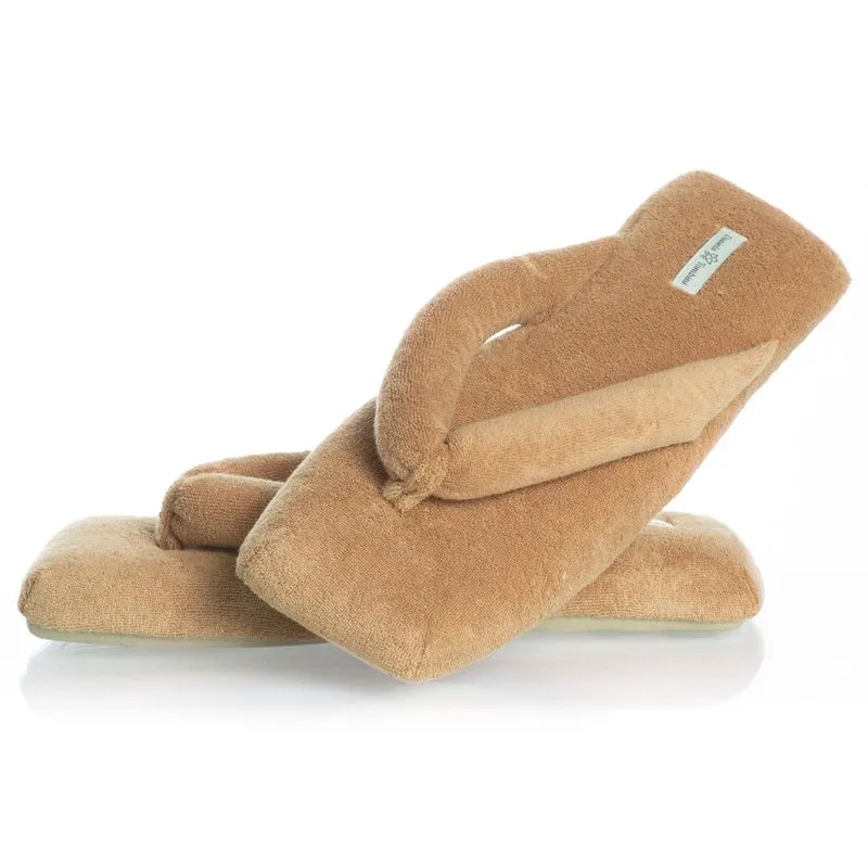 Chinelo Em Atoalhado Dedo Lui Colors Bege/38