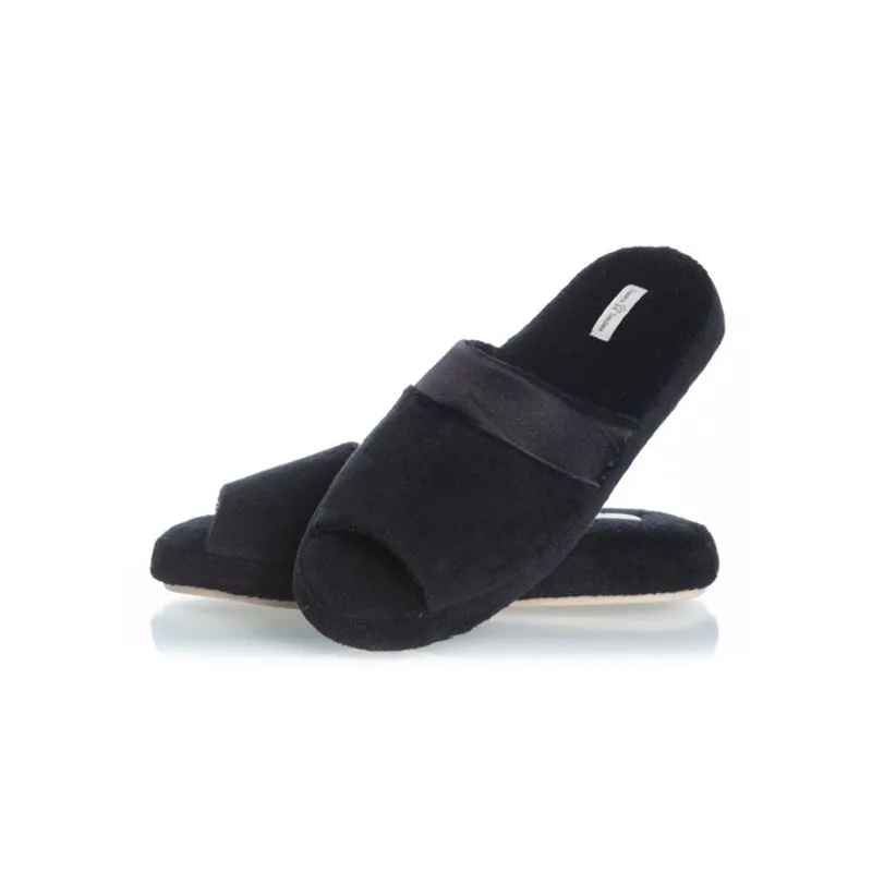 Chinelo Feminino Aberto Em Atoalhado Olívia Preto/40
