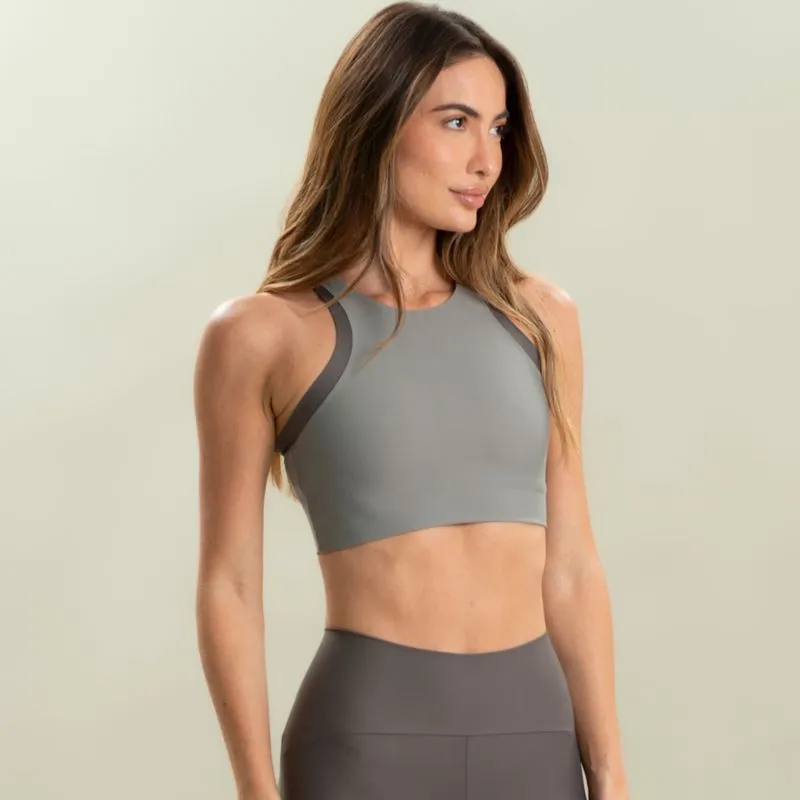 Top High Ultimate Vivame Cinza/P