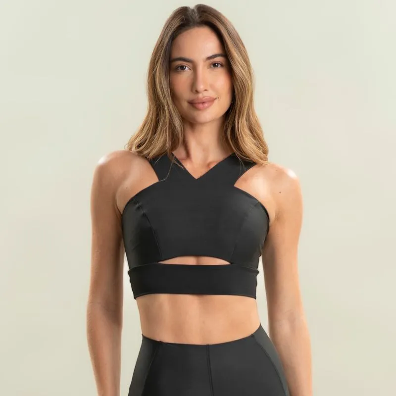 Top Cut Out Extreme Vivame Preto/P