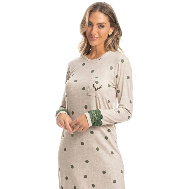 Camisão Feminino Midi Clara Verde/P