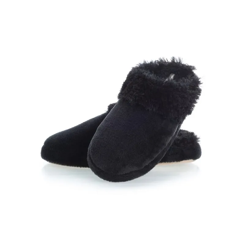 Chinelo Feminino Com Pelo Bela Soft Preto/40