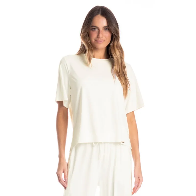 Blusa Ampla Feminina Madrid Branco/G