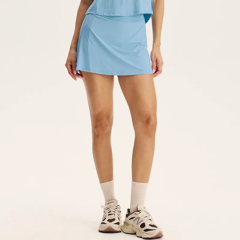 Short Saia Basic Dry-move Core Vivame Azul/M