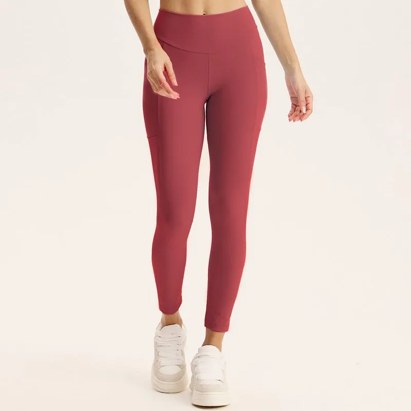 Calça Legging Comfort Shape Com Bolso Core Power Vivame Rosa/GG