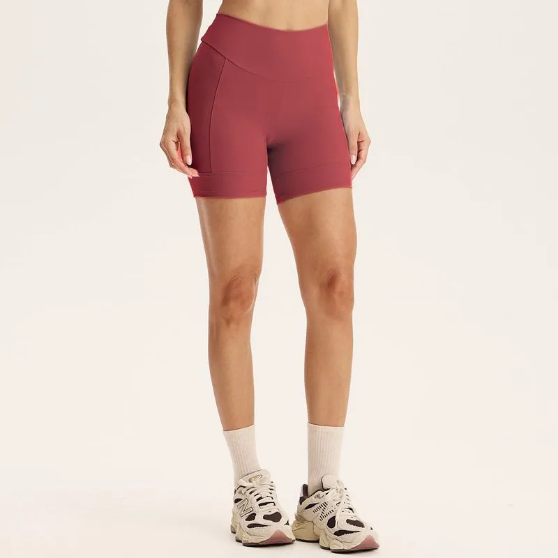 Shorts Médio Comfort Shape Com Bolso Core Power Vivame Rosa/M