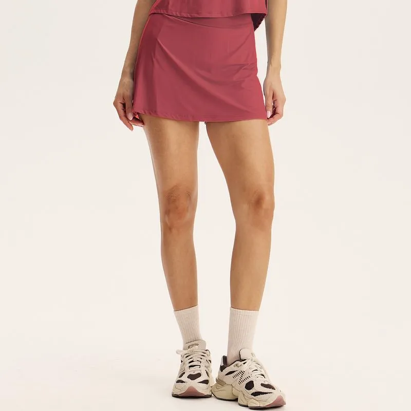Short Saia Basic Dry-move Core Vivame Rosa/G