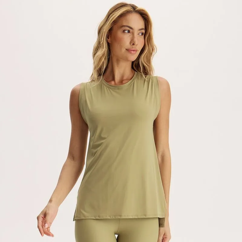 Regata Feminina Pulse Lunge Vivame Verde/GG