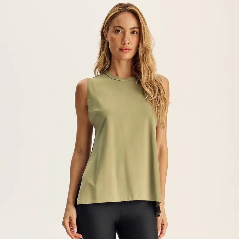 Regata Feminina Modal Softblend Vivame Verde/P