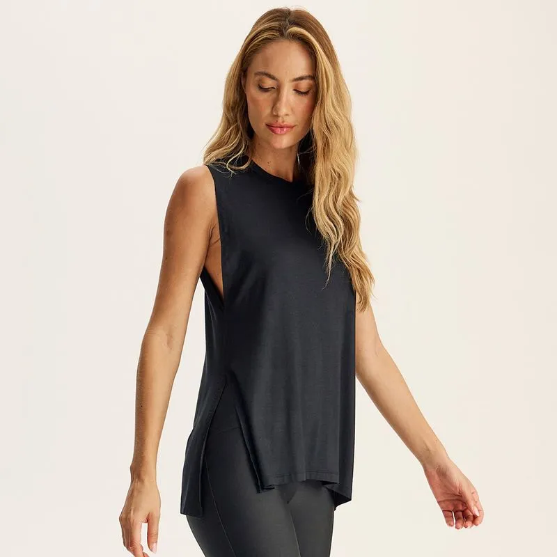 Regata Feminina Modal Softblend Vivame Preto/P