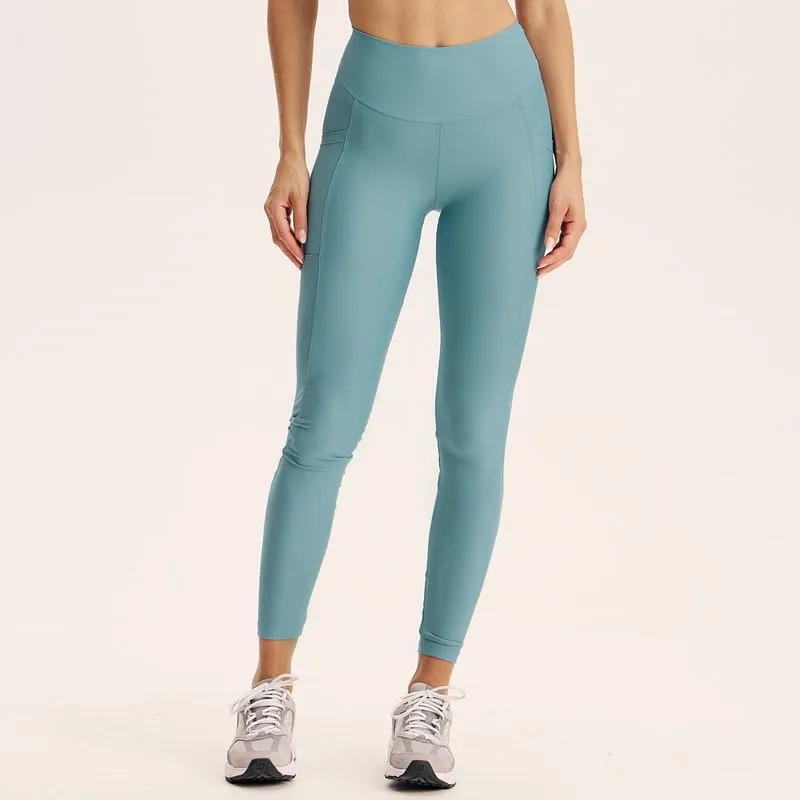 Calça Legging Comfort Shape Com 2 Bolsos Agile Vivame Azul/M
