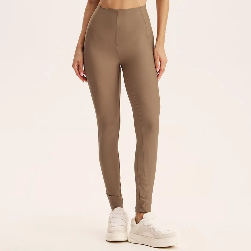 Calça Legging Invisible Slim Shape Glide Vivame Marrom/G